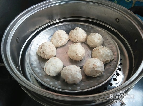 炼乳燕麦糯米糍的步骤