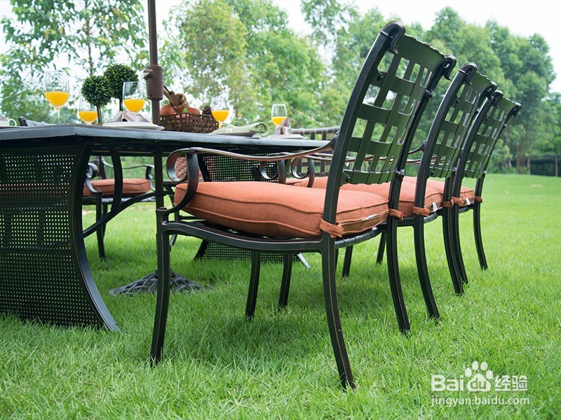 铸铝桌椅,庭院家具的选择目标