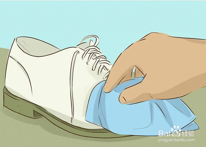 如何清洁白鞋?