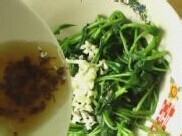 空心菜蒜茸的做法!