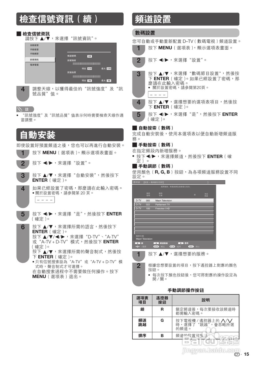 声宝LC-46LX530H型液晶电视机说明书:[2]