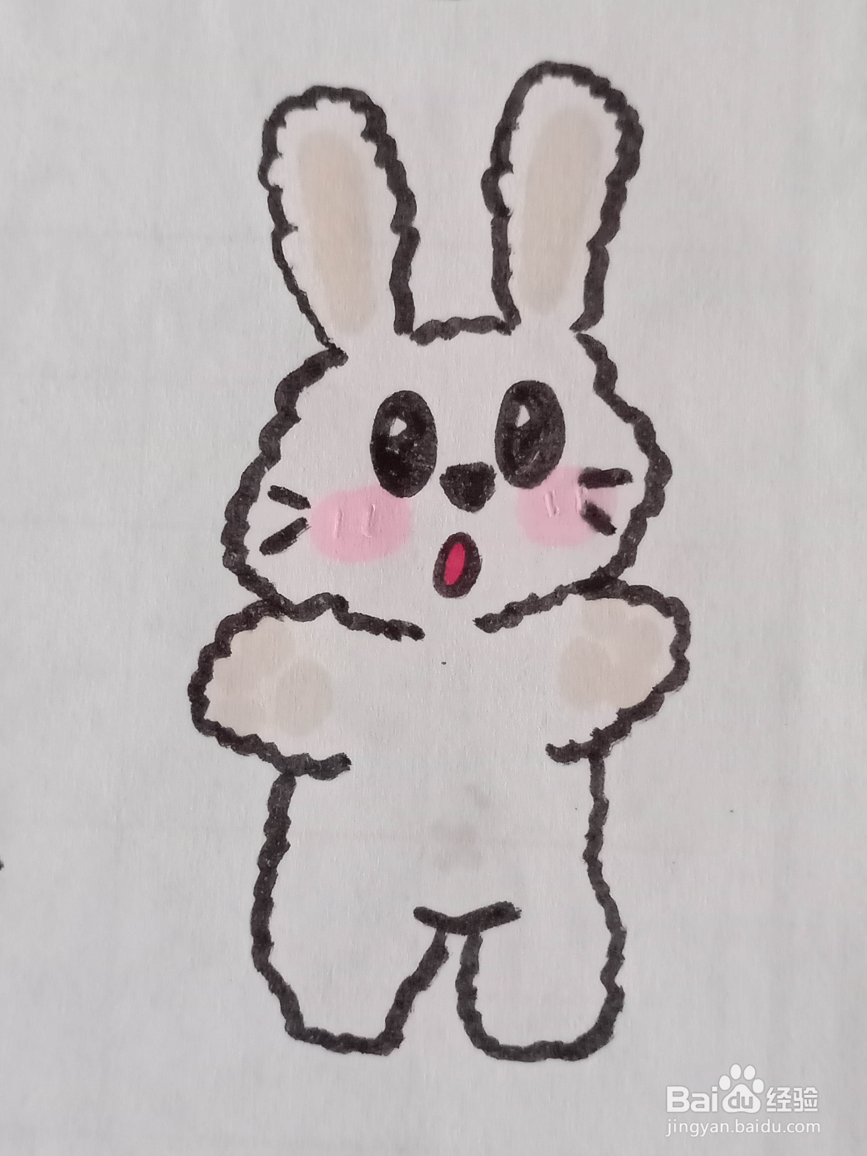 小兔子简笔画？