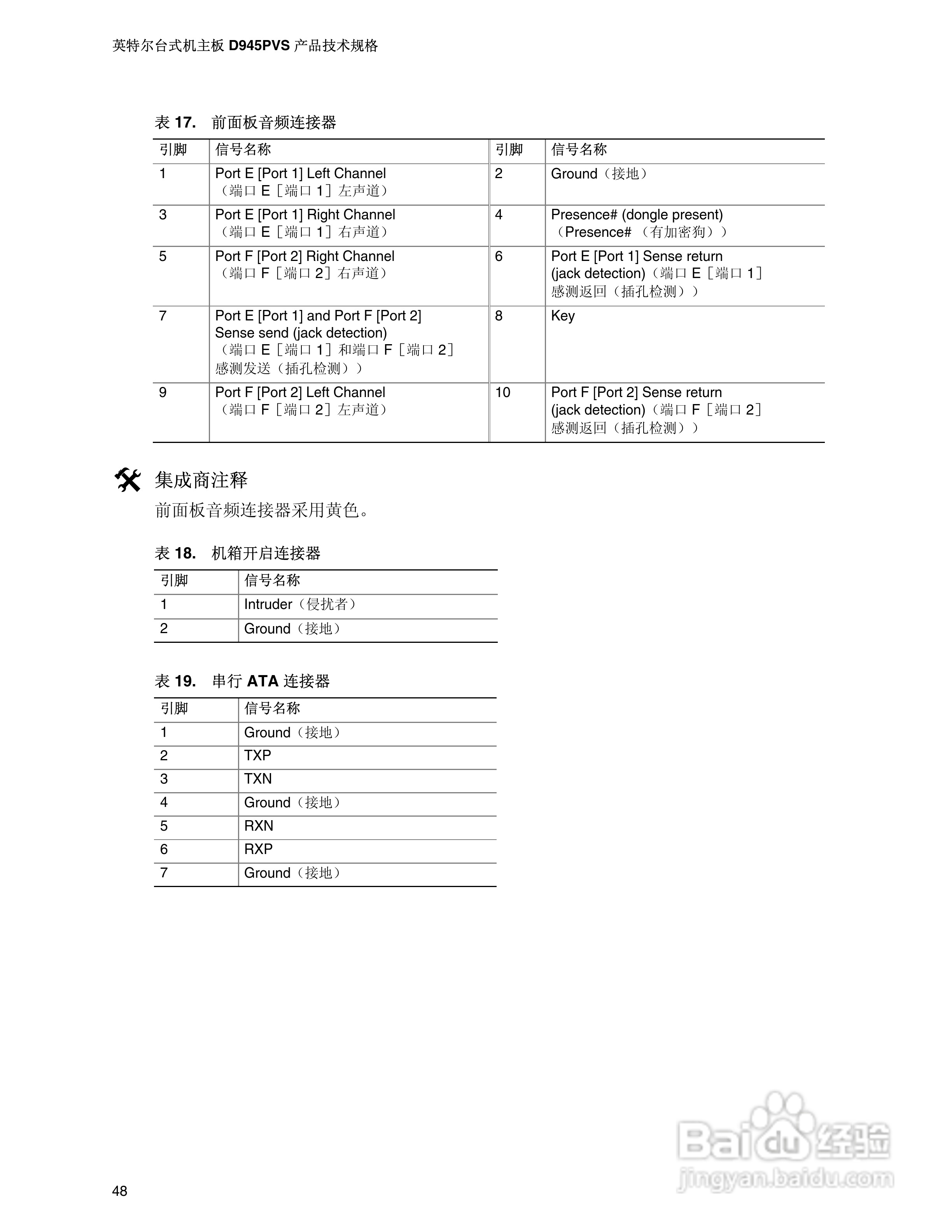 英特尔D945PVS型主板说明书:[5]
