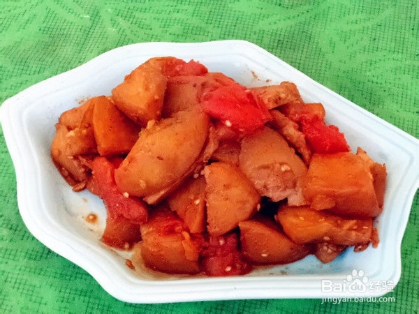 怎么做蚝油烧双茄