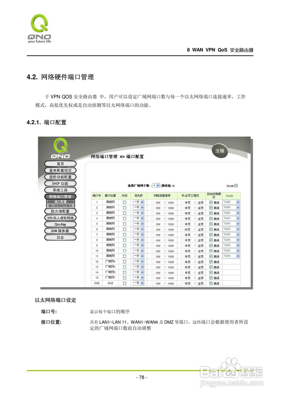 侠诺QVM1000路由器使用说明书:[9]