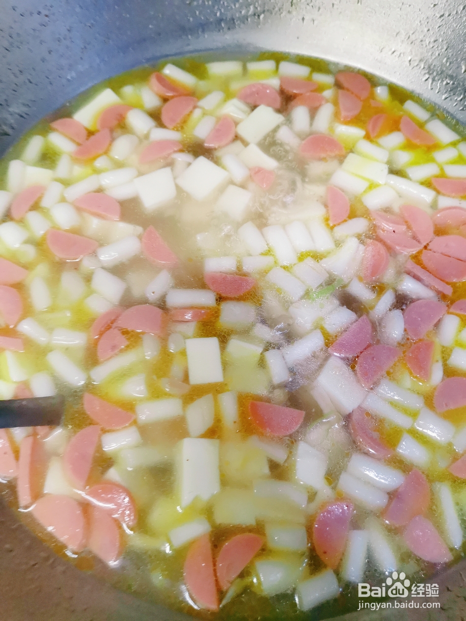 详细教你做蘑菇豆腐汤