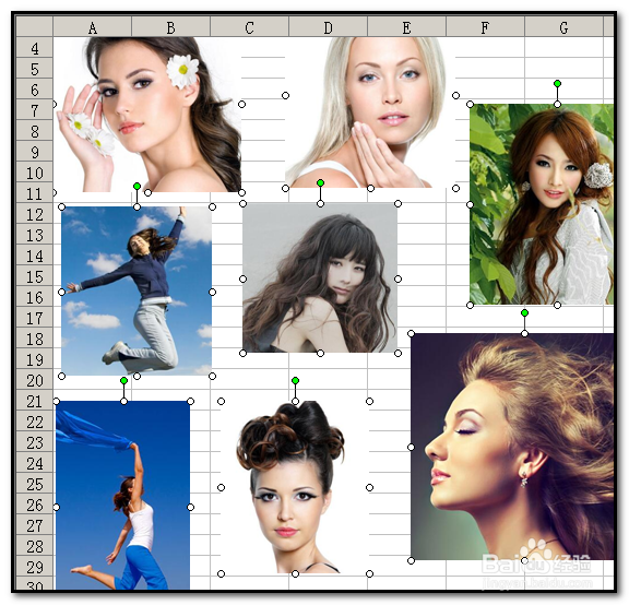 excel2003工作表如何批量一次性选中所有图片？