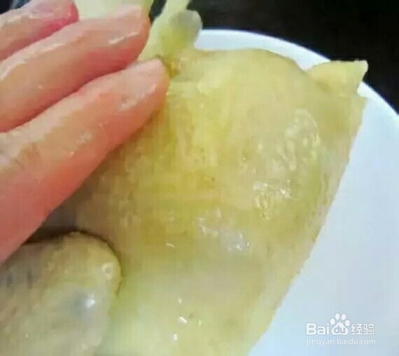 潮汕嫩滑白切鸡的做法