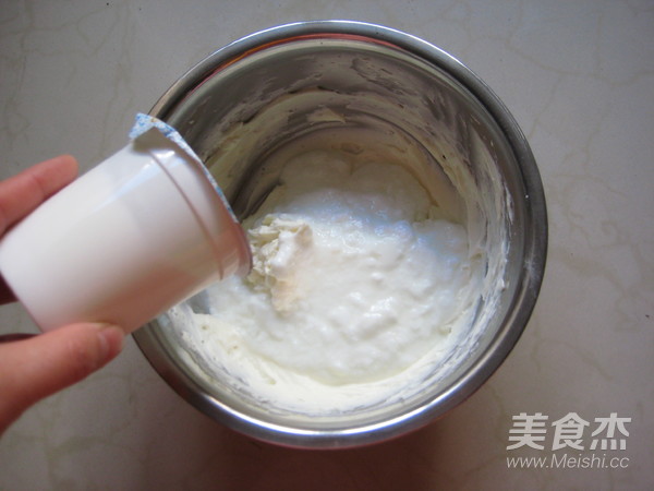 渐变蓝莓冻芝士蛋糕