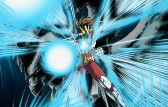 圣斗士里的天马流星拳用日语怎么说