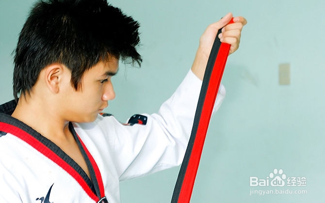 空手道腰带系法