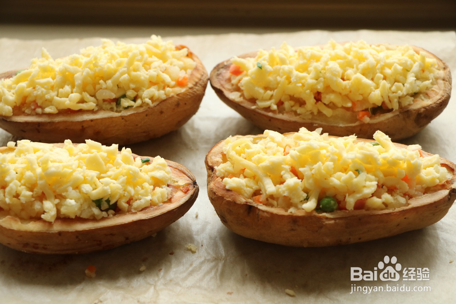 土豆芝士船的做法