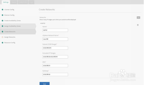 Pivotal Ops Manager配置步骤