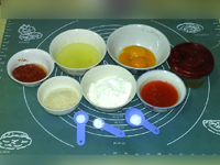 新手也会做的西红柿戚风蛋糕