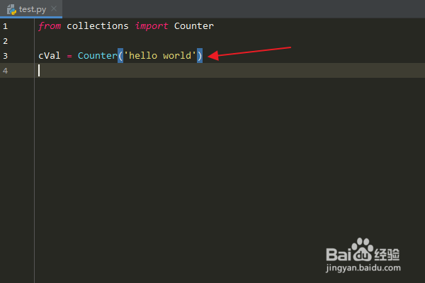 Python编程:怎么使用Counter对象keys()方法