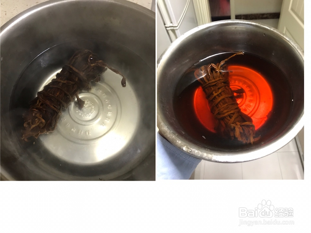 美味到哭的干豇豆炖腊排骨
