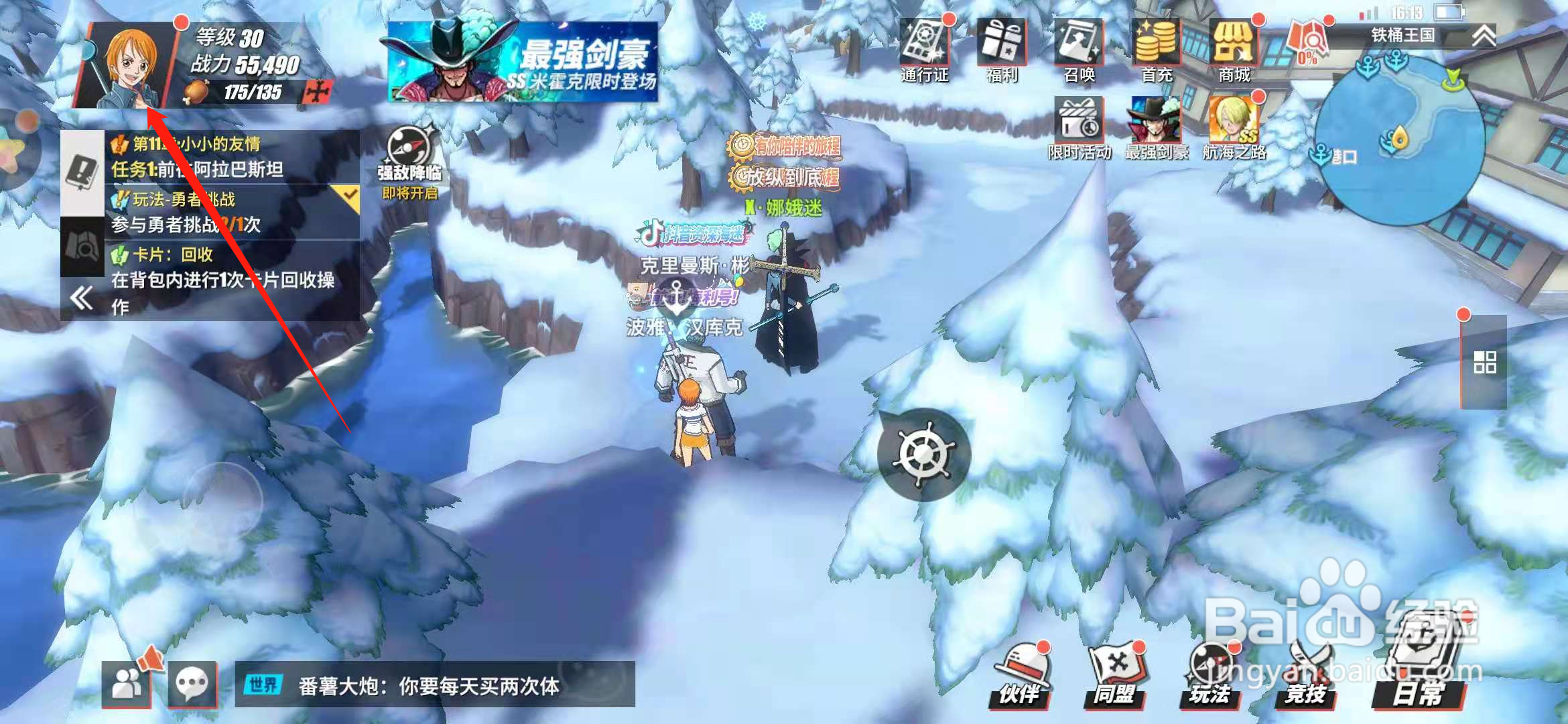 航海王张大仙礼包码怎么用