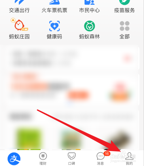 支付宝怎么进行语言设置