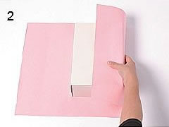 扁平方礼品盒怎样包装