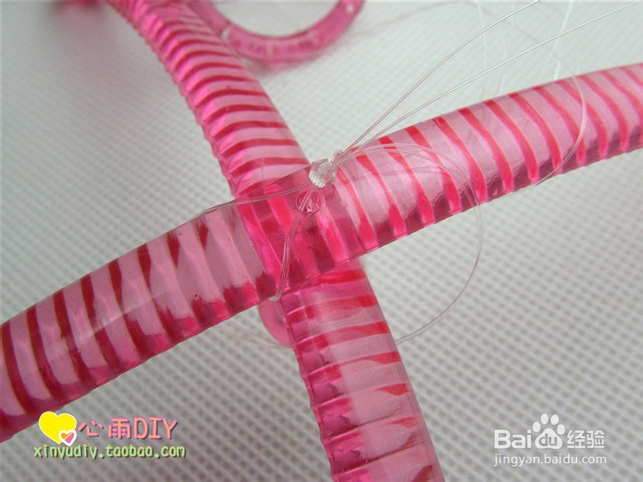 DIY千纸鹤风铃之5—双杆风铃管风铃