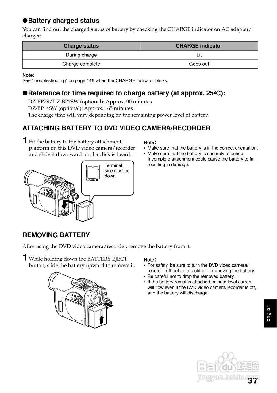 日立DZ-BX31E数码摄像机说明书:[4]