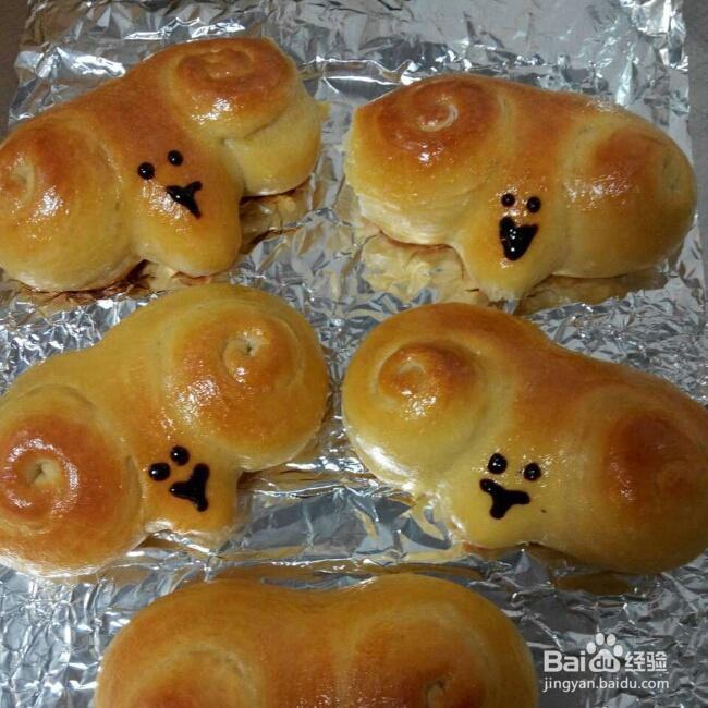 美食教学之美羊羊面包!