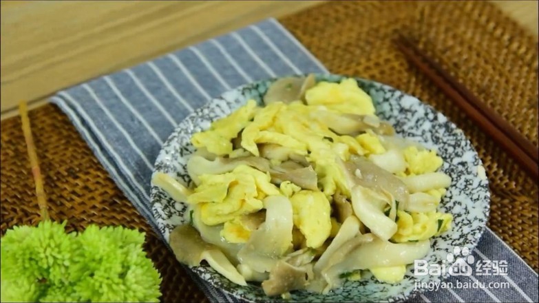 教你做蘑菇炒鸡蛋
