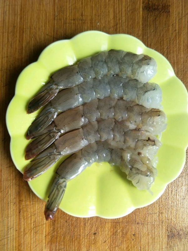 虾仁时蔬青豆泥