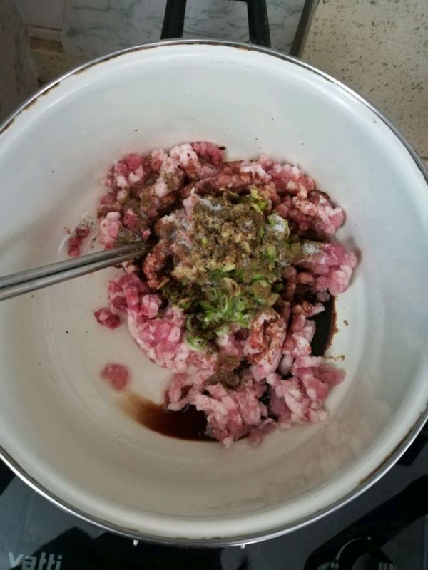 茴香猪肉馅包子