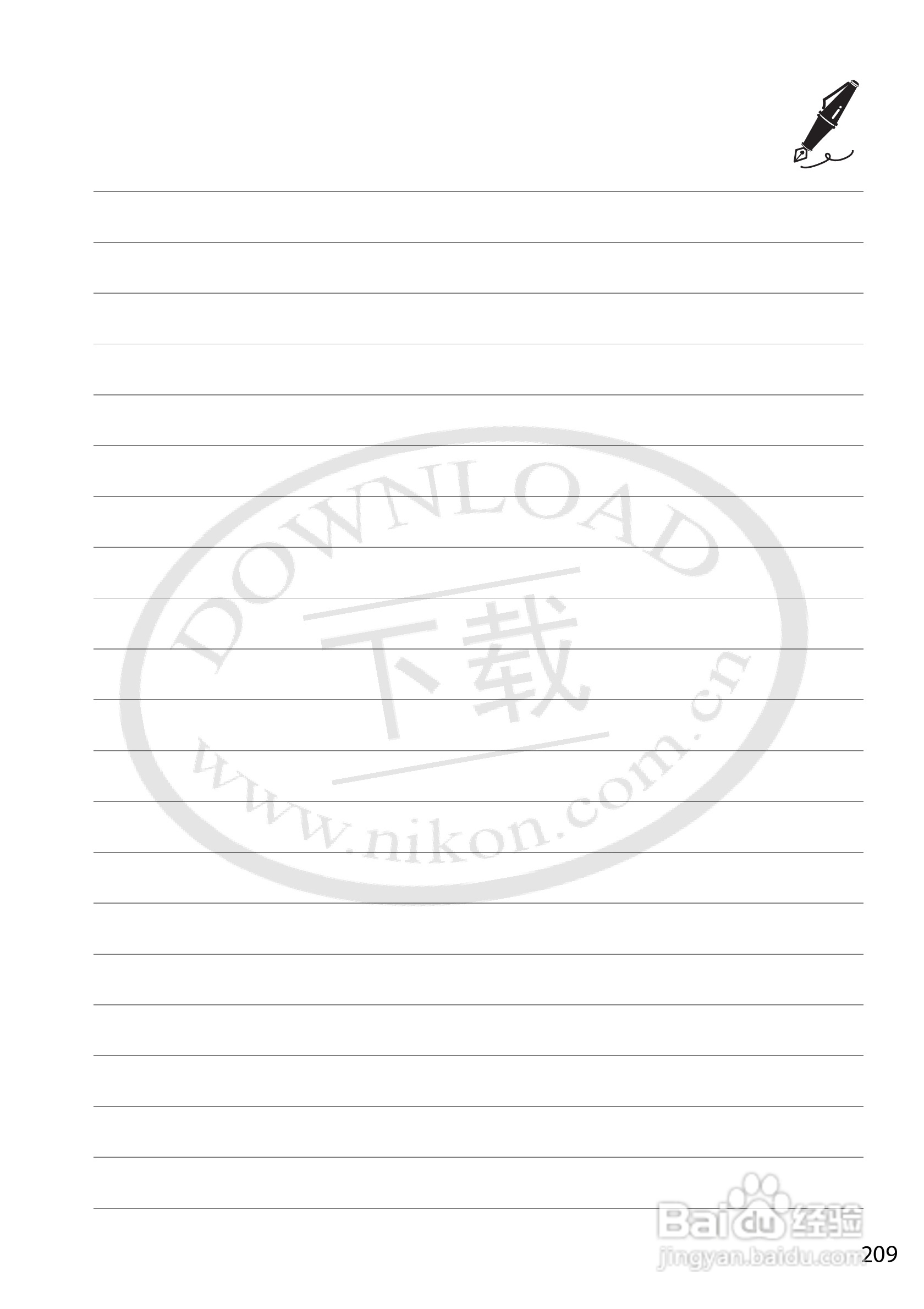 尼康 D3200数码相机说明书:[23]