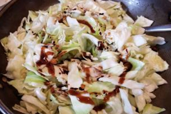 蚝油包心菜的做法