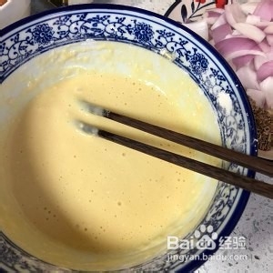 菠菜鸡蛋饼的制作方法