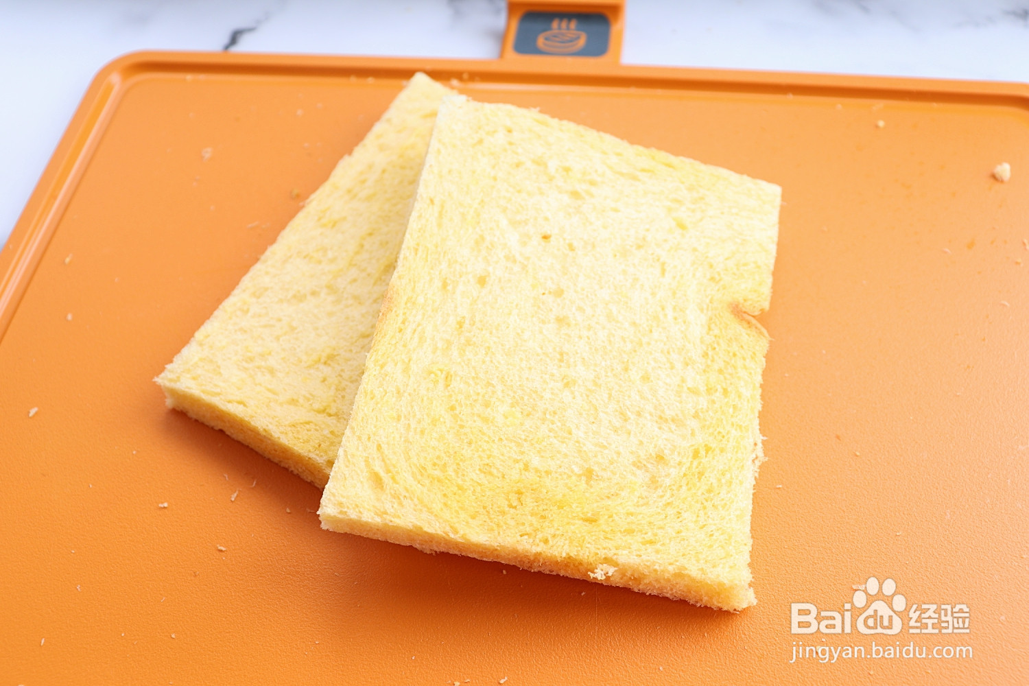 滑蛋芝士三明治的做法