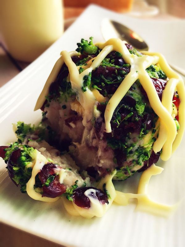 西兰花山药沙拉球