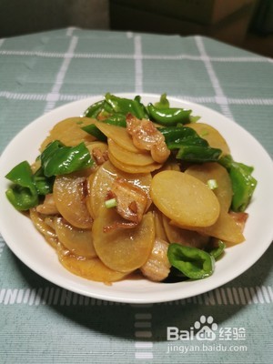 青椒土豆片的做法