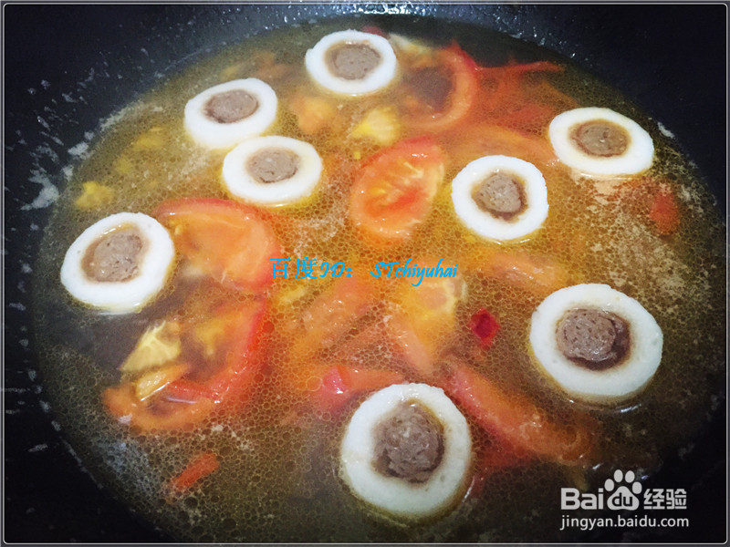 家常汤系鱼丸番茄汤