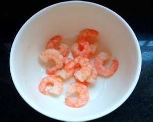 爽口的虾仁炖蛋