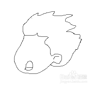 酷酷的小男孩怎么画呢