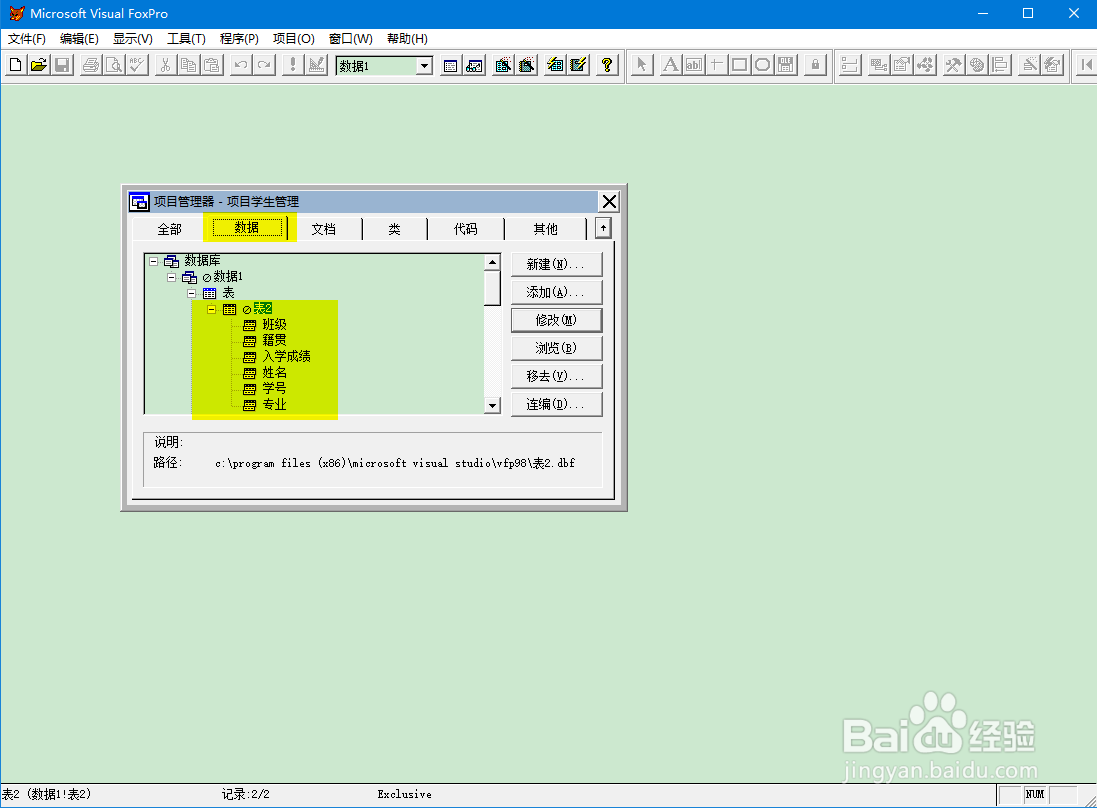 VF设置字段默认值