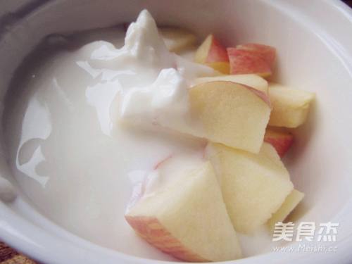 酸奶苹果的做法