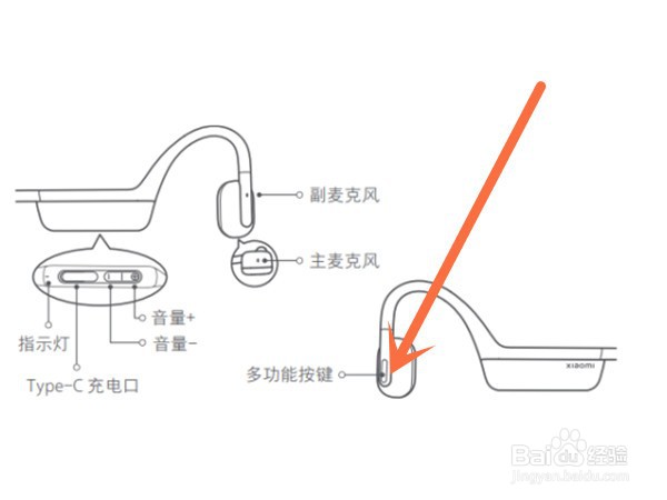 小米骨传导耳机怎么重置