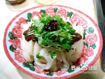 麻酱凉皮制作