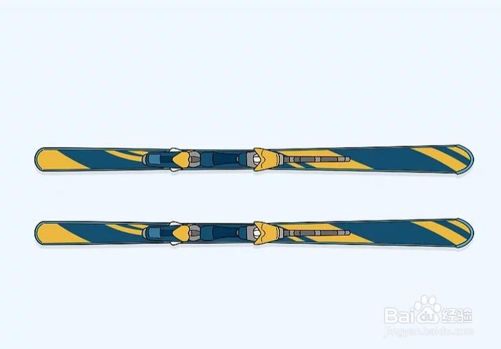 滑雪板怎么穿图解