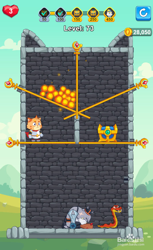 Hero Mission 2的Level 73怎样过关?