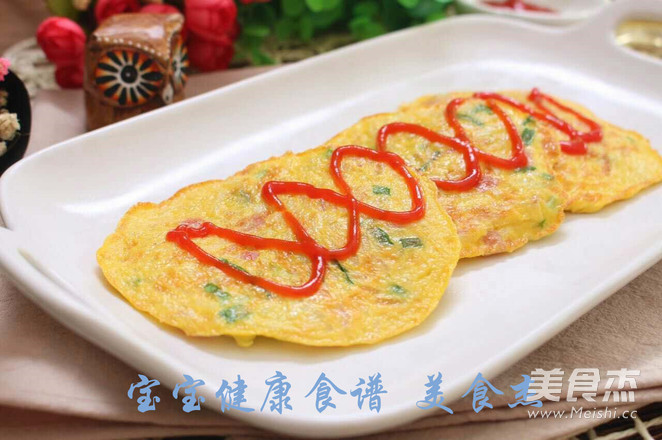 土豆培根鸡蛋饼  宝宝健康食谱