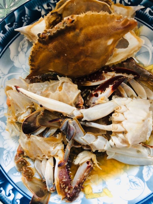 爆炒梭子蟹年糕