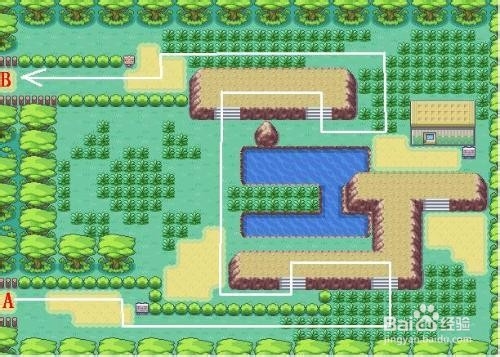 口袋妖怪火红图文攻略,口袋妖怪火红攻略地图