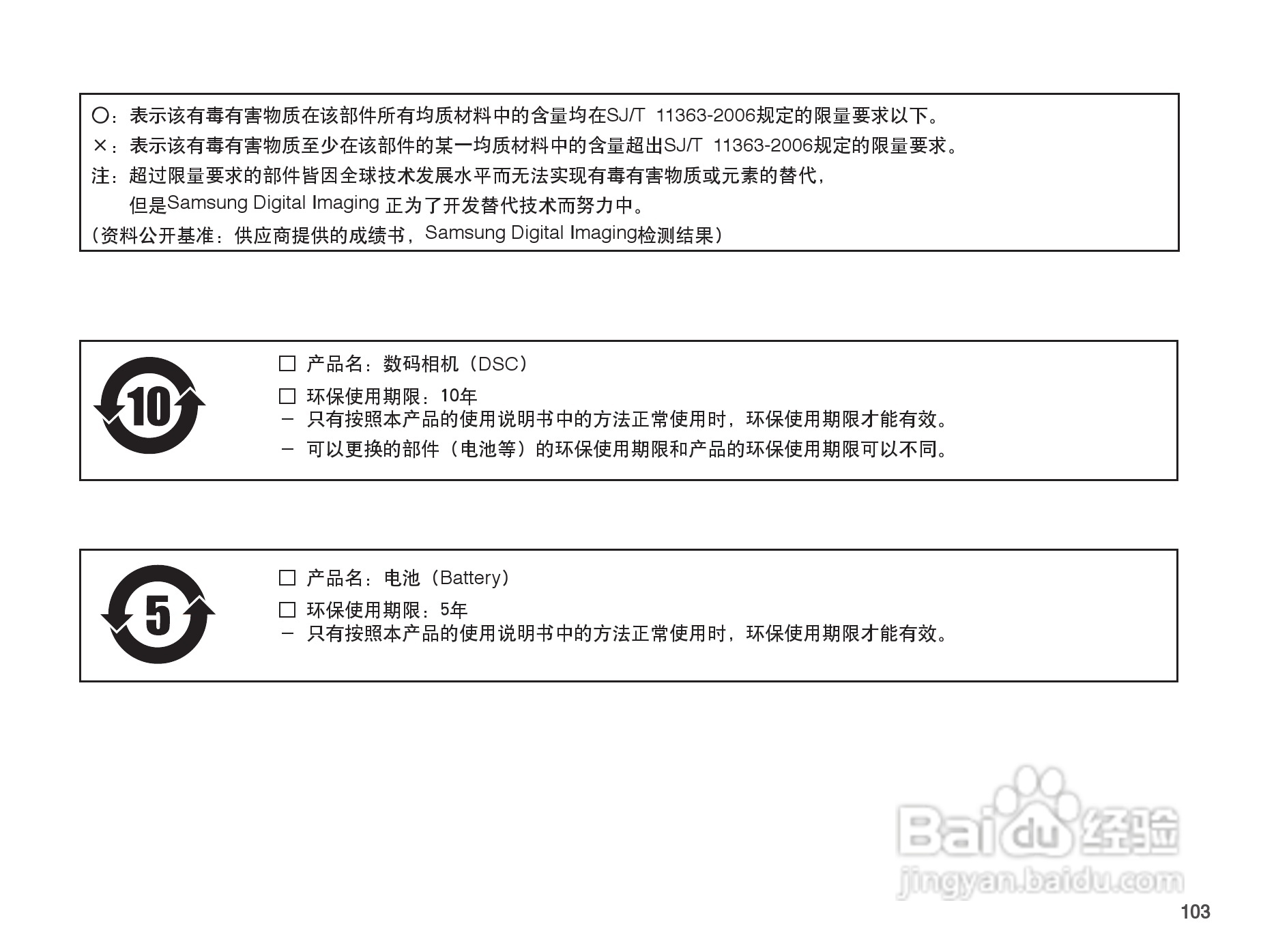 三星PL50数码照相机使用说明书:[11]