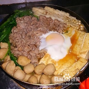 肥牛寿喜锅的做法
