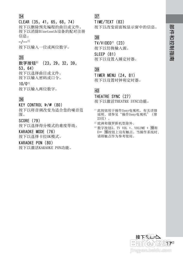 索尼CMT-DH5BT迷你组合音响使用说明书:[7]